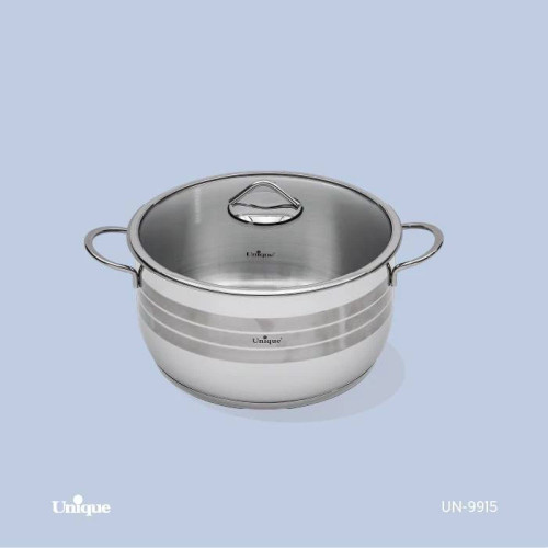 قابلمه استیل سایز 28 یونیک کد 9915